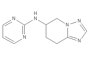 Image of 2-pyrimidyl(5,6,7,8-tetrahydro-[1,2,4]triazolo[1,5-a]pyridin-6-yl)amine