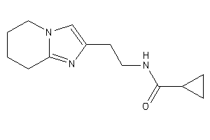 N-[2-(5,6,7,8-tetrahydroimidazo[1,2-a]pyridin-2-yl)ethyl]cyclopropanecarboxamide