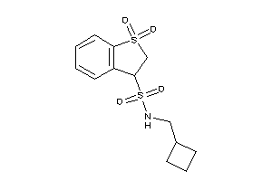 N-(cyclobutylmethyl)-1,1-diketo-2,3-dihydrobenzothiophene-3-sulfonamide