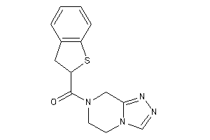 2,3-dihydrobenzothiophen-2-yl(6,8-dihydro-5H-[1,2,4]triazolo[4,3-a]pyrazin-7-yl)methanone