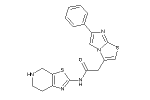 2-(6-phenylimidazo[2,1-b]thiazol-3-yl)-N-(4,5,6,7-tetrahydrothiazolo[5,4-c]pyridin-2-yl)acetamide