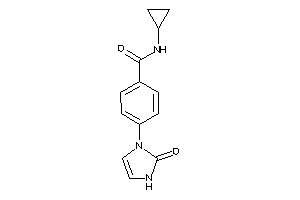 N-cyclopropyl-4-(2-keto-4-imidazolin-1-yl)benzamide