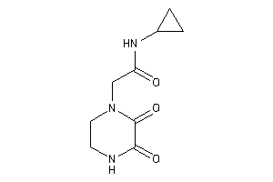 N-cyclopropyl-2-(2,3-diketopiperazino)acetamide