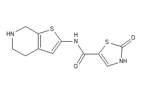 Image of 2-keto-N-(4,5,6,7-tetrahydrothieno[2,3-c]pyridin-2-yl)-4-thiazoline-5-carboxamide