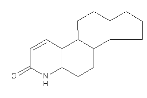 Image of 1,2,3,3a,3b,4,5,5a,6,9a,9b,10,11,11a-tetradecahydroindeno[5,4-f]quinolin-7-one