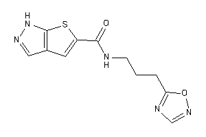 N-[3-(1,2,4-oxadiazol-5-yl)propyl]-1H-thieno[2,3-c]pyrazole-5-carboxamide