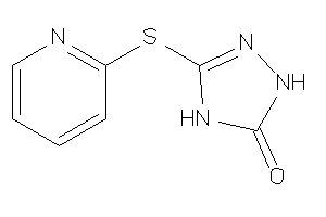 3-(2-pyridylthio)-1,4-dihydro-1,2,4-triazol-5-one