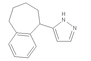 Image of 5-(6,7,8,9-tetrahydro-5H-benzocyclohepten-9-yl)-1H-pyrazole