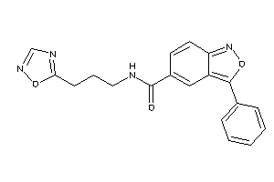 N-[3-(1,2,4-oxadiazol-5-yl)propyl]-3-phenyl-anthranil-5-carboxamide