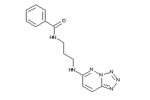 N-[3-(tetrazolo[5,1-f]pyridazin-6-ylamino)propyl]benzamide