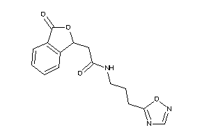 Image of N-[3-(1,2,4-oxadiazol-5-yl)propyl]-2-phthalidyl-acetamide