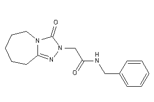 N-benzyl-2-(3-keto-6,7,8,9-tetrahydro-5H-[1,2,4]triazolo[4,3-a]azepin-2-yl)acetamide