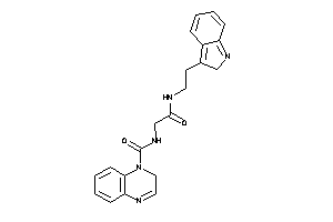 N-[2-[2-(2H-indol-3-yl)ethylamino]-2-keto-ethyl]-2H-quinoxaline-1-carboxamide
