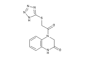 Image of 4-[2-(1H-tetrazol-5-ylthio)acetyl]-1,3-dihydroquinoxalin-2-one