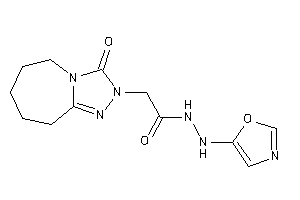 2-(3-keto-6,7,8,9-tetrahydro-5H-[1,2,4]triazolo[4,3-a]azepin-2-yl)-N'-oxazol-5-yl-acetohydrazide