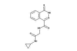 N-[2-(cyclopropylamino)-2-keto-ethyl]-4-keto-3H-phthalazine-1-carboxamide