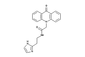 Image of N-[2-(1H-imidazol-2-yl)ethyl]-2-(9-ketoacridin-10-yl)acetamide
