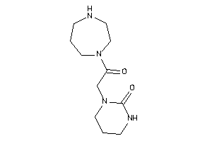Image of 1-[2-(1,4-diazepan-1-yl)-2-keto-ethyl]hexahydropyrimidin-2-one