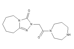 2-[2-(1,4-diazepan-1-yl)-2-keto-ethyl]-6,7,8,9-tetrahydro-5H-[1,2,4]triazolo[4,3-a]azepin-3-one