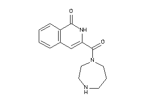 3-(1,4-diazepane-1-carbonyl)isocarbostyril