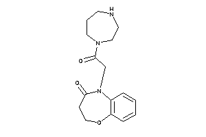 5-[2-(1,4-diazepan-1-yl)-2-keto-ethyl]-2,3-dihydro-1,5-benzoxazepin-4-one