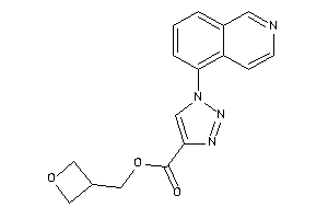 Image of 1-(5-isoquinolyl)triazole-4-carboxylic Acid Oxetan-3-ylmethyl Ester