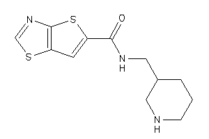 Image of N-(3-piperidylmethyl)thieno[2,3-d]thiazole-5-carboxamide