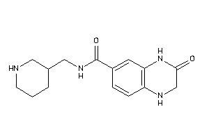 3-keto-N-(3-piperidylmethyl)-2,4-dihydro-1H-quinoxaline-6-carboxamide