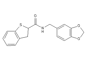 N-piperonyl-2,3-dihydrobenzothiophene-2-carboxamide