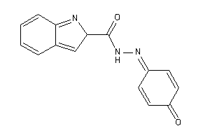 Image of N-[(4-ketocyclohexa-2,5-dien-1-ylidene)amino]-2H-indole-2-carboxamide