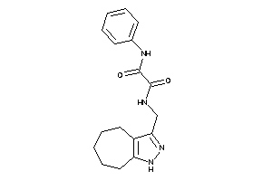 Image of N-(1,4,5,6,7,8-hexahydrocyclohepta[c]pyrazol-3-ylmethyl)-N'-phenyl-oxamide