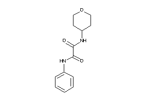 N'-phenyl-N-tetrahydropyran-4-yl-oxamide