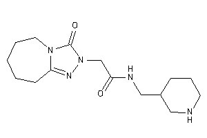 2-(3-keto-6,7,8,9-tetrahydro-5H-[1,2,4]triazolo[4,3-a]azepin-2-yl)-N-(3-piperidylmethyl)acetamide