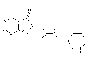 2-(3-keto-[1,2,4]triazolo[4,3-a]pyridin-2-yl)-N-(3-piperidylmethyl)acetamide