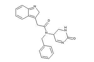 N-benzyl-2-(2H-indol-3-yl)-N-(2-keto-5,6-dihydro-1H-pyrimidin-5-yl)acetamide