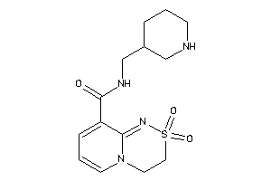 2,2-diketo-N-(3-piperidylmethyl)-3,4-dihydropyrido[2,1-c][1,2,4]thiadiazine-9-carboxamide