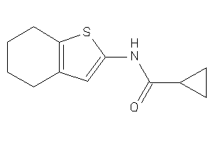 N-(4,5,6,7-tetrahydrobenzothiophen-2-yl)cyclopropanecarboxamide