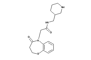 2-(4-keto-2,3-dihydro-1,5-benzoxazepin-5-yl)-N-(3-piperidylmethyl)acetamide