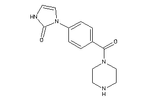Image of 1-[4-(piperazine-1-carbonyl)phenyl]-4-imidazolin-2-one