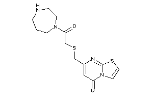 7-[[[2-(1,4-diazepan-1-yl)-2-keto-ethyl]thio]methyl]thiazolo[3,2-a]pyrimidin-5-one