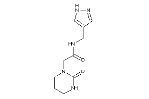 2-(2-ketohexahydropyrimidin-1-yl)-N-(1H-pyrazol-4-ylmethyl)acetamide
