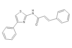 Image of 3-phenyl-N-(4-phenylthiazol-2-yl)acrylamide