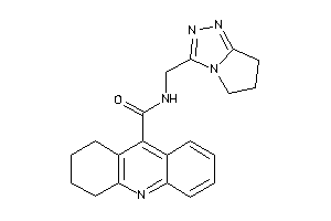 Image of N-(6,7-dihydro-5H-pyrrolo[2,1-c][1,2,4]triazol-3-ylmethyl)-1,2,3,4-tetrahydroacridine-9-carboxamide