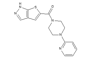 [4-(2-pyridyl)piperazino]-(1H-thieno[2,3-c]pyrazol-5-yl)methanone