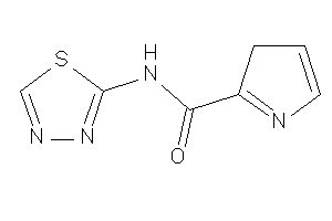 N-(1,3,4-thiadiazol-2-yl)-3H-pyrrole-2-carboxamide