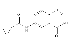 Image of N-(4-keto-3H-quinazolin-6-yl)cyclopropanecarboxamide