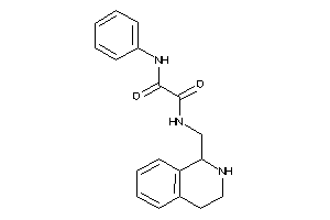 N'-phenyl-N-(1,2,3,4-tetrahydroisoquinolin-1-ylmethyl)oxamide