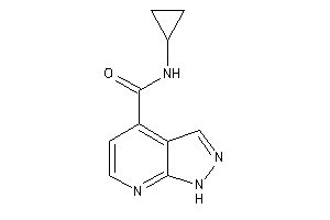 N-cyclopropyl-1H-pyrazolo[3,4-b]pyridine-4-carboxamide