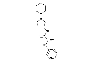 N-(1-cyclohexylpyrrolidin-3-yl)-N'-phenyl-oxamide