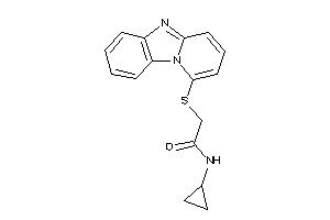 N-cyclopropyl-2-(pyrido[1,2-a]benzimidazol-1-ylthio)acetamide